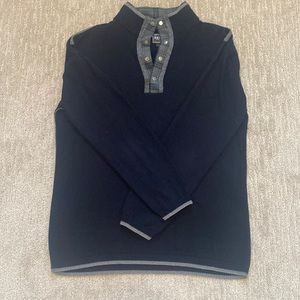 QED 3/4 button sweater, Large